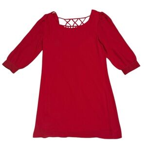 CLOSET CLEAR OUT! NWT - heartsoul red tunic - size medium